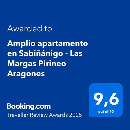 Amplio Apartamento En Sabinanigo - Las Margas Pirineo Aragones ภายนอก รูปภาพ